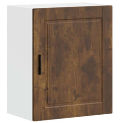 vidaXL Kitchen Wall CabinetÂ Porto Smoked Oak Engineered Wood kitchen wall unit
