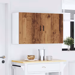 vidaXL Oven CabinetÂ Kitchen Cabinet Oven Unit Oven Base Unit Engineered Wood - old wood