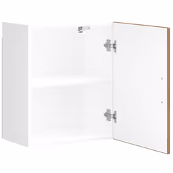 vidaXL Oven CabinetÂ Kitchen Cabinet Oven Unit Oven Base Unit Engineered Wood - old wood - Additional view 6
