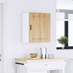 vidaXL Kitchen Wall CabinetÂ Porto Artisan Oak Engineered Wood