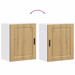 vidaXL Kitchen Wall CabinetÂ Porto Artisan Oak Engineered Wood - Additional view 8
