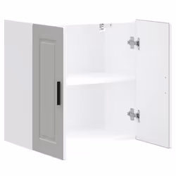60 cm) vidaXL Oven CabinetÂ Kitchen Cabinet Oven Unit Oven Base Unit Engineered Wood - wall cabinet (2 doors - Additional view 4