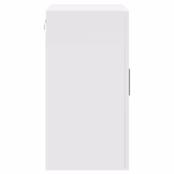 vidaXL Kitchen Wall Cabinet Porto High Gloss White Engineered Wood - Additional view 6