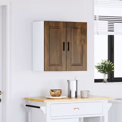 vidaXL Kitchen Wall Cabinet Porto Smoked Oak Engineered Wood kitchen wall unit - Additional view 2