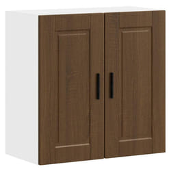 vidaXL Kitchen Wall Cabinet Porto Brown Oak Engineered Wood kitchen wall unit