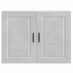 vidaXL Kitchen Wall Cabinet Porto Concrete Grey Engineered Wood - Additional view 5
