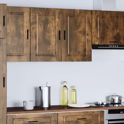 vidaXL Kitchen Wall Cabinet Porto Smoked Oak Engineered Wood kitchen wall unit