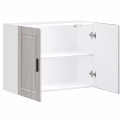 vidaXL Kitchen Wall Cabinet Porto Grey Sonoma Engineered Wood - Additional view 4