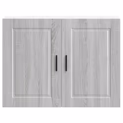 vidaXL Kitchen Wall Cabinet Porto Grey Sonoma Engineered Wood - Additional view 5