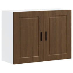 vidaXL Kitchen Wall Cabinet Porto Brown Oak Engineered Wood kitchen wall unit