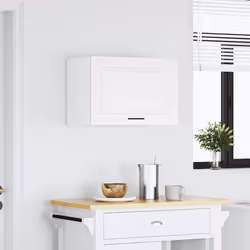 60 cm) vidaXL Oven CabinetÂ Kitchen Cabinet Oven Unit Oven Base Unit Engineered Wood - wall cabinet (1 flap door - Additional view 2