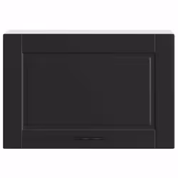 vidaXL Kitchen Wall Cabinet Porto Black Engineered Wood kitchen wall unit - Additional view 4