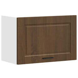 vidaXL Oven CabinetÂ Kitchen Cabinet Oven Unit Oven Base Unit Engineered Wood - brown oak, 1 pcs