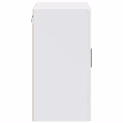 vidaXL Kitchen Wall Cabinet with Glass Door Porto High Gloss White - Additional view 7