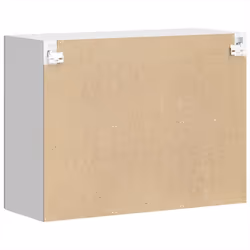 vidaXL Kitchen Wall Cabinet with Glass Door Porto Concrete Grey - Additional view 8