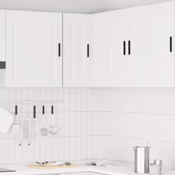 vidaXL Oven CabinetÂ Kitchen Cabinet Oven Unit Oven Base Unit Engineered Wood - wall corner cabinet 57 cm - Additional view 2