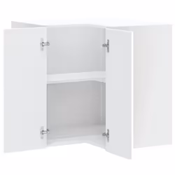 vidaXL Oven CabinetÂ Kitchen Cabinet Oven Unit Oven Base Unit Engineered Wood - wall corner cabinet 57 cm - Additional view 4