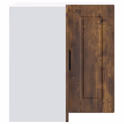 vidaXL Kitchen Wall Corner Cabinet "Porto" Smoked Oak Engineered Wood - Additional view 5