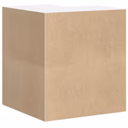 vidaXL Kitchen Wall Corner Cabinet "Porto" Smoked Oak Engineered Wood - Additional view 6