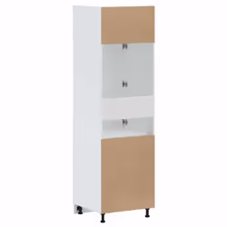 vidaXL Oven CabinetÂ Kitchen Cabinet Oven Unit Oven Base Unit Engineered Wood - cupboard 60 cm - Additional view 5