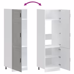vidaXL Kitchen Cupboard "Porto" Concrete Grey Engineered Wood - Additional view 6