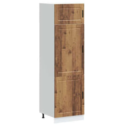vidaXL Kitchen Cupboard "Porto" Old Wood Engineered Wood kitchen cabinet unit