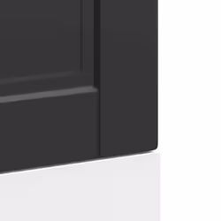 vidaXL Dishwasher Panel Porto Black 45x1,5x67 cm Engineered Wood - Additional view 6