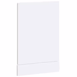 vidaXL Dishwasher Panel Porto High Gloss White 45x1,5x67 cm Engineered Wood - Additional view 5