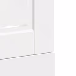 vidaXL Dishwasher Panel Porto High Gloss White 45x1,5x67 cm Engineered Wood - Additional view 6