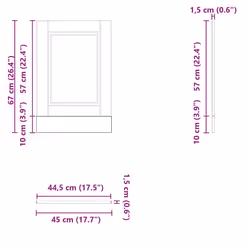 VidaXL 854131 kitchen/dining storage cabinet - Additional view 8