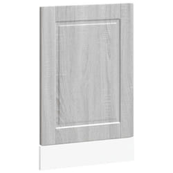 vidaXL Dishwasher Panel Porto Grey Sonoma 45x1,5x67 cm Engineered Wood