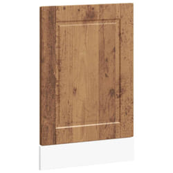 vidaXL Dishwasher Panel Porto Old Wood 45x1,5x67 cm Engineered Wood