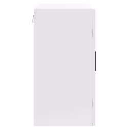 vidaXL Kitchen Wall Cabinet with Glass Door Porto High Gloss White - Additional view 7