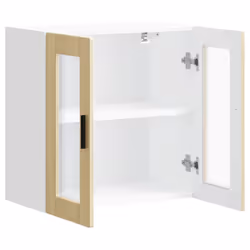 vidaXL Kitchen Wall Cabinet with Glass Door Porto Sonoma Oak kitchen wall unit - Additional view 5