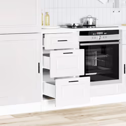 40 cm) vidaXL Oven CabinetÂ Kitchen Cabinet Oven Unit Oven Base Unit Engineered Wood - kitchen base cabinet (3 drawers