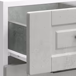 vidaXL Kitchen Base Cabinet Porto Concrete Grey Engineered Wood - Additional view 8