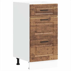 vidaXL Kitchen Base Cabinet Porto Old Wood Engineered Wood sink base cabinet