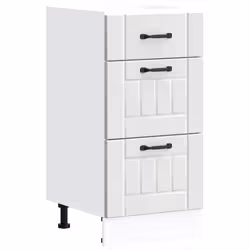 vidaXL Oven Cabinets Kitchen Cabinet Oven Unit 2 pcs Kalmar Engineered Wood - white, 1 pcs