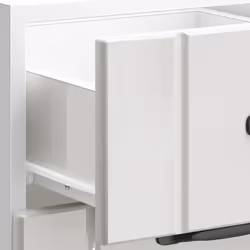 vidaXL Oven Cabinets Kitchen Cabinet Oven Unit 2 pcs Kalmar Engineered Wood - high gloss white, 40 x 46 x 81.5 cm - Additional view 8
