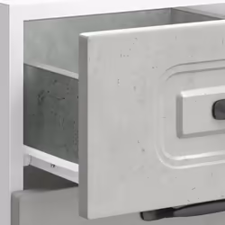vidaXL Kitchen Base Cabinet Kalmar Concrete Grey Engineered Wood - Additional view 8