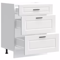 vidaXL Oven CabinetÂ Kitchen Cabinet Oven Unit Oven Base Unit Engineered Wood - kitchen base cabinet 60 cm - Additional view 4