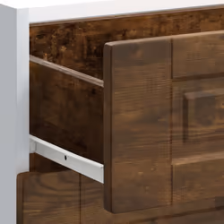vidaXL Kitchen Base Cabinet Porto Smoked Oak Engineered Wood sink base cabinet - Additional view 8