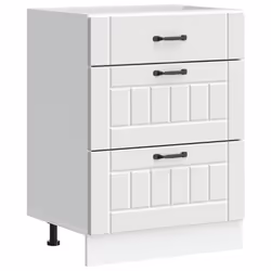 vidaXL Kitchen Base Cabinet Lucca White Engineered Wood sink base cabinet