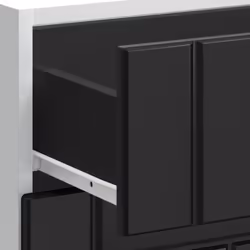 vidaXL Kitchen Base Cabinet Lucca Black Engineered Wood sink base cabinet - Additional view 8