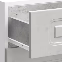 vidaXL Kitchen Base Cabinet Kalmar Concrete Grey Engineered Wood - Additional view 8