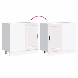 vidaXL Oven CabinetÂ Kitchen Cabinet Oven Unit Oven Base Unit Engineered Wood - kitchen base cabinet 86 cm - Additional view 8