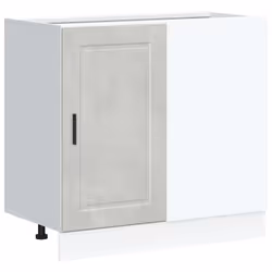 vidaXL Kitchen Base Cabinet Porto Concrete Grey Engineered Wood