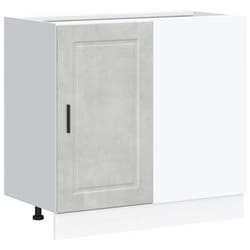 vidaXL Kitchen Base Cabinet Porto Concrete Grey Engineered Wood