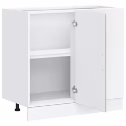 vidaXL Kitchen Base Cabinet Porto Concrete Grey Engineered Wood - Additional view 4