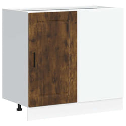 vidaXL Kitchen Base Cabinet Porto Smoked Oak Engineered Wood sink base cabinet